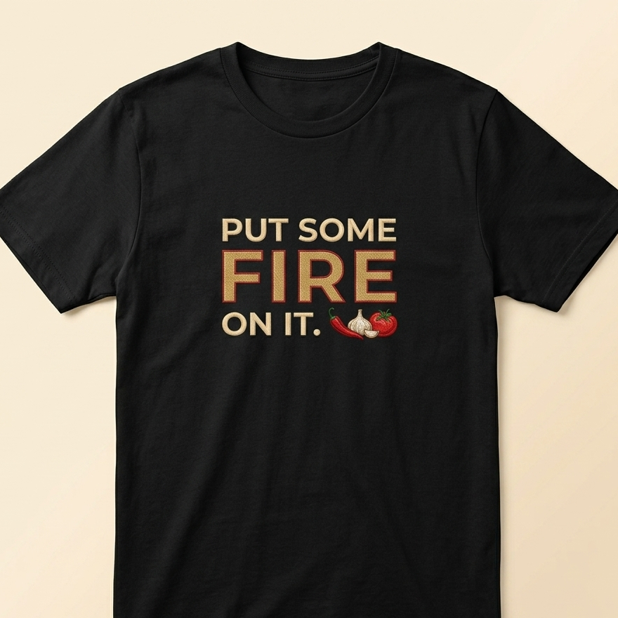 Fire & Clove “Put Some Fire On It” T-Shirt
