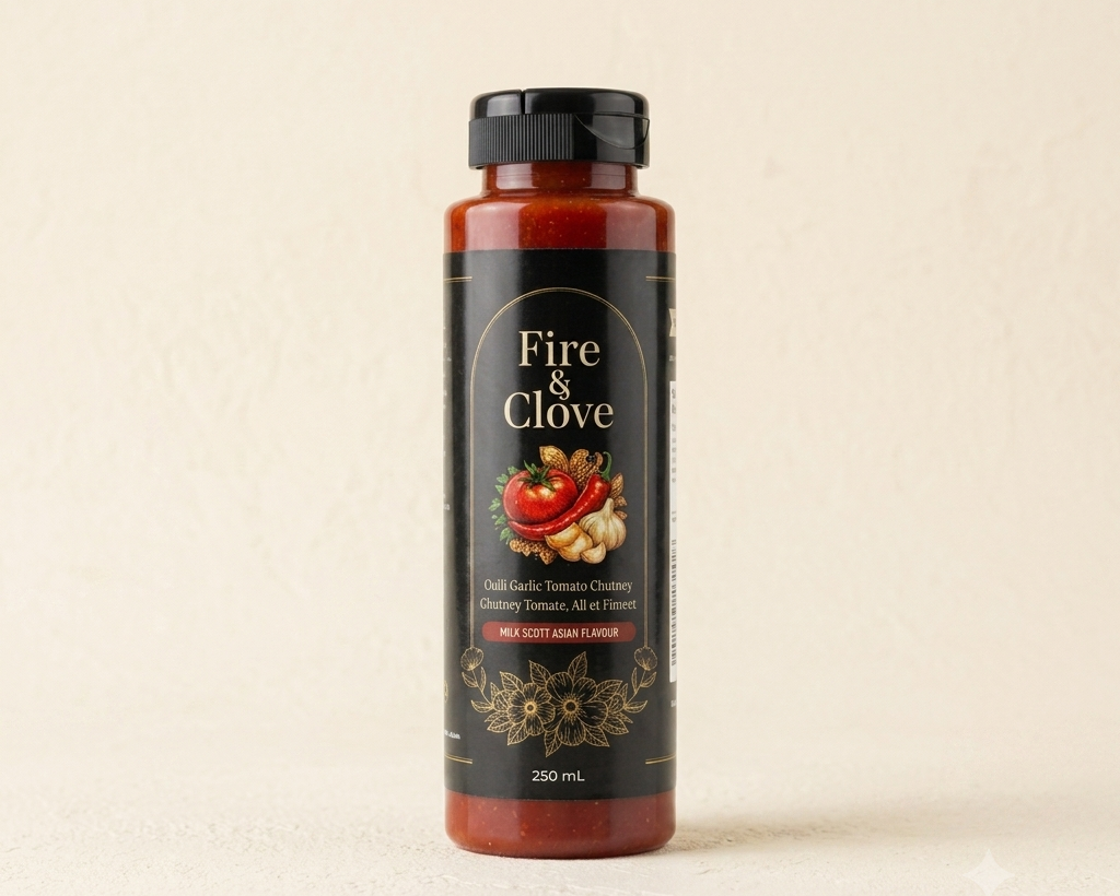 Fire & Clove Chili Garlic Tomato Chutney – 250 mL