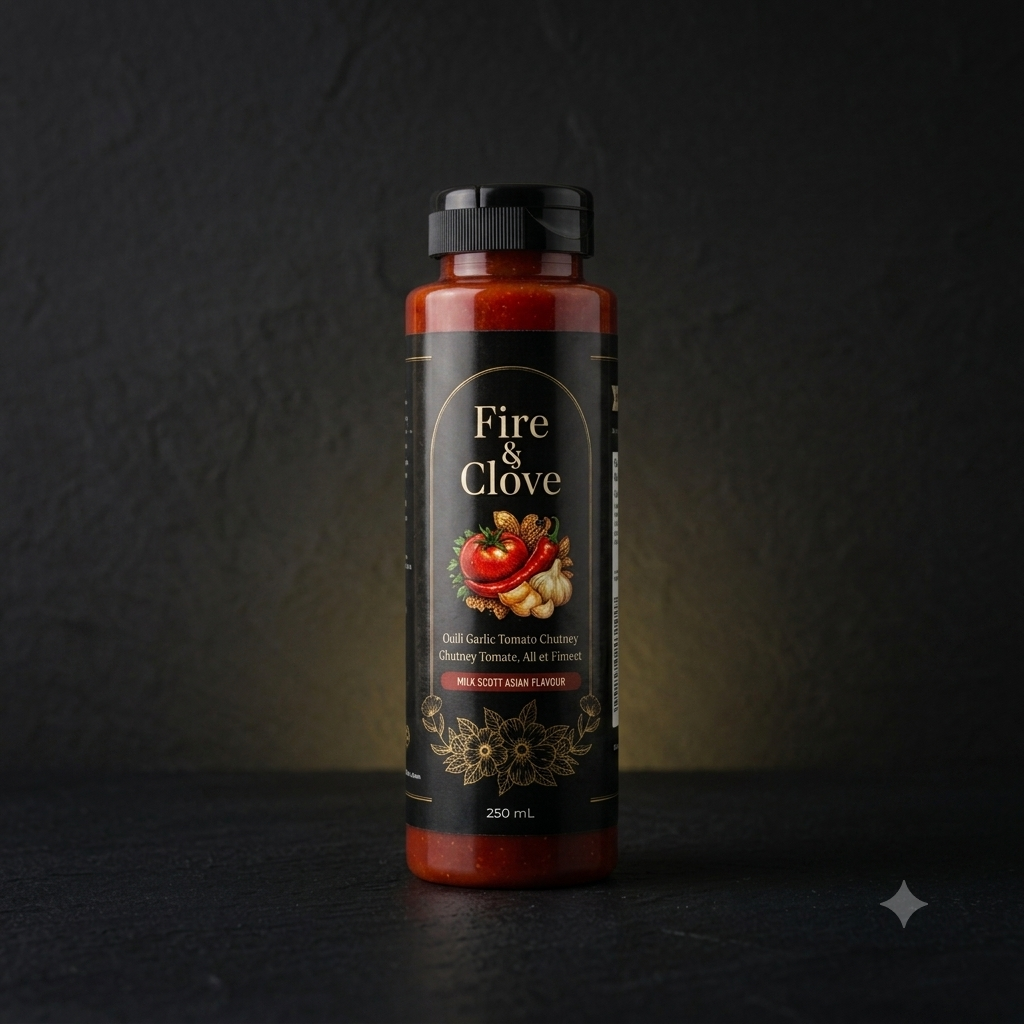 Fire & Clove Chili Garlic Tomato Chutney – 250 mL